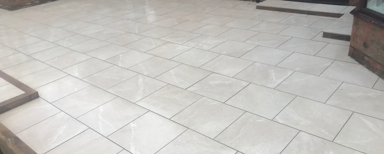 White Tiles Flooring